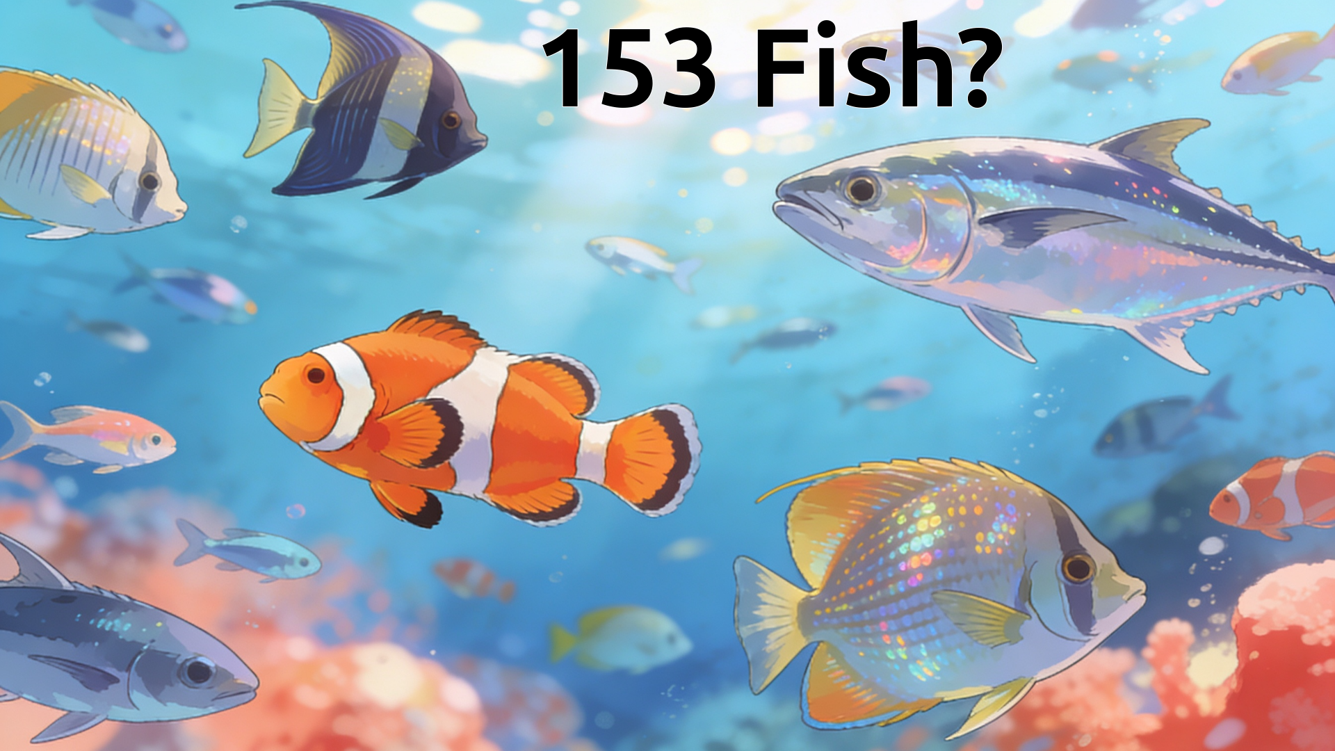 An illustration of a standing man pointing to the right where an unhappy monster is running away.