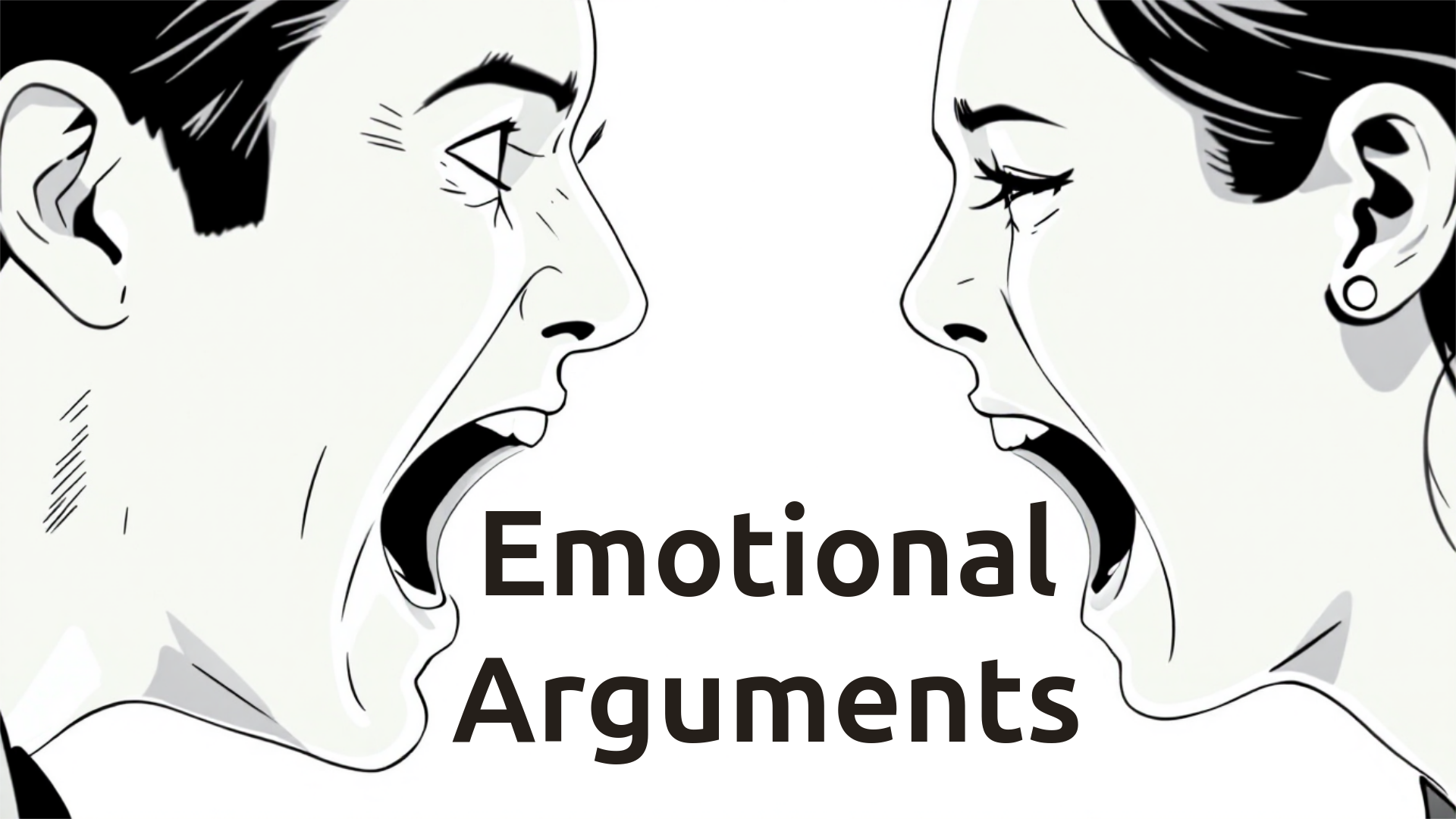 An illustration of three people at a picnic table. Two of them are eating hotdogs, but the third is not eating his and has pushed his plate away.